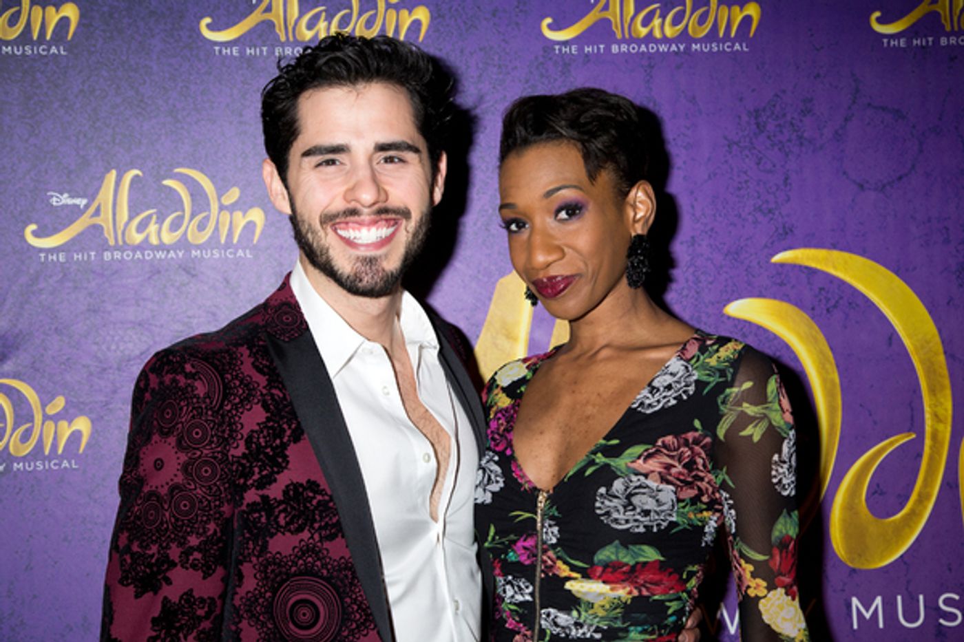 Photo Coverage: 5 Genies (and Disney Alumni) Celebrate ALADDIN's 5th Anniversary on Broadway!  Image