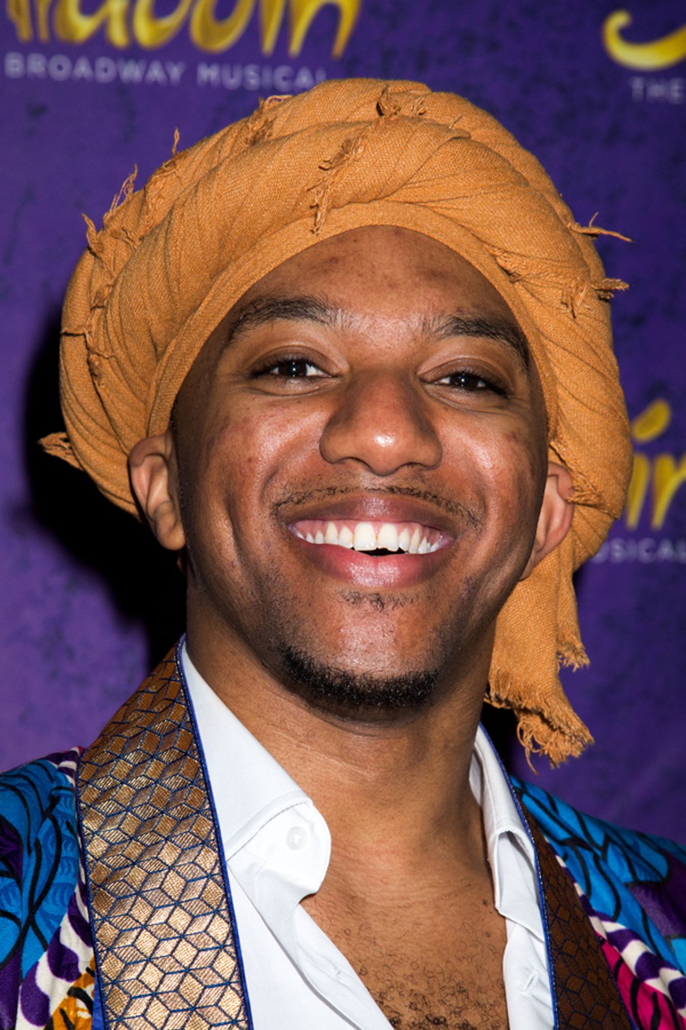 Photo Coverage: 5 Genies (and Disney Alumni) Celebrate ALADDIN's 5th Anniversary on Broadway!  Image