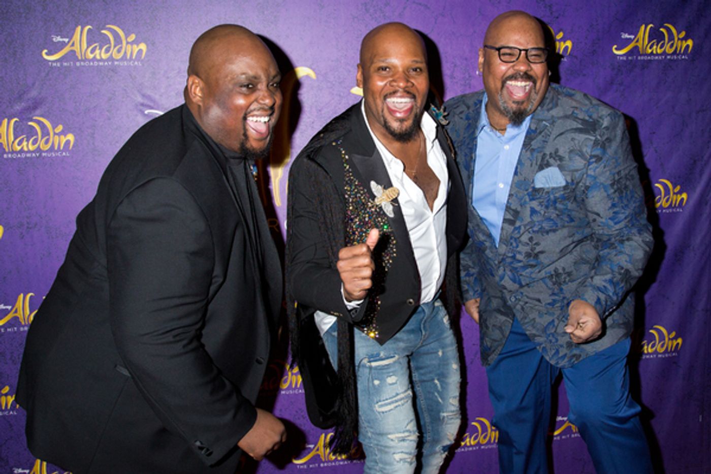 Photo Coverage: 5 Genies (and Disney Alumni) Celebrate ALADDIN's 5th Anniversary on Broadway!  Image
