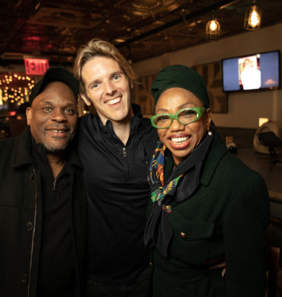 Craig Shell, Christian John Wikane, and Joshie Jo Armstead. Photo by Sekou Luke Studio.  at 