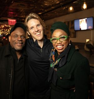 Craig Shell, Christian John Wikane, and Joshie Jo Armstead. Photo by Sekou Luke Studio. @ BroadwayWorld Craig Shell, Christian John Wikane, and Joshie Jo Armstead. Photo by Sekou Luke Studi Photo