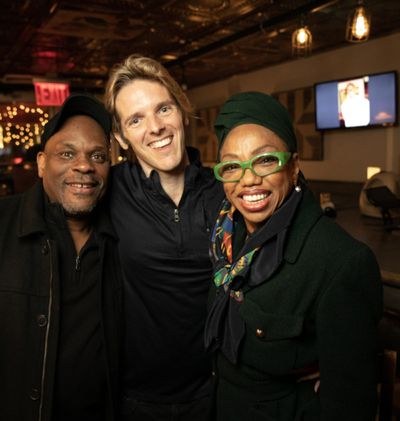 Craig Shell, Christian John Wikane, and Joshie Jo Armstead. Photo by Sekou Luke Studi Photo