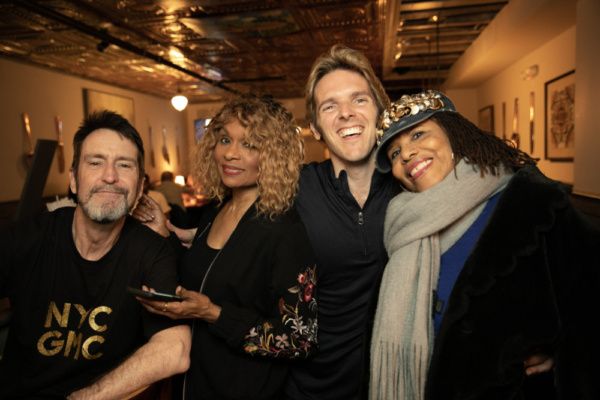 Spoonfed NYC co-owner Mark Strickland, Vivian Reed, Christian John Wikane, and Alfa A Photo