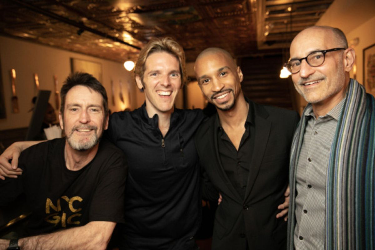 Mark Strickland, Christian John Wikane, Gregory Smith, and Frank Marchese. Photo by Sekou Luke Studio.  at 