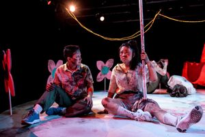 Jackie Seijo and Stephanie Shum with (back) Patriac Coakley @ BroadwayWorld Jackie Seijo and Stephanie Shum with (back) Patriac Coakley Photo