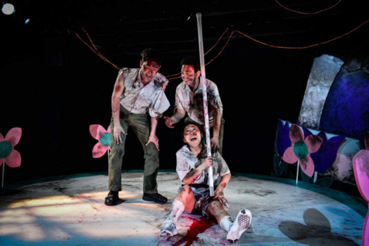 Stephanie Shum with (back, l to r) Patriac Coakley and Jackie Seijo at 