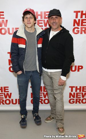 Jesse Eisenberg and Scott Elliott @ BroadwayWorld Jesse Eisenberg and Scott Elliott Photo