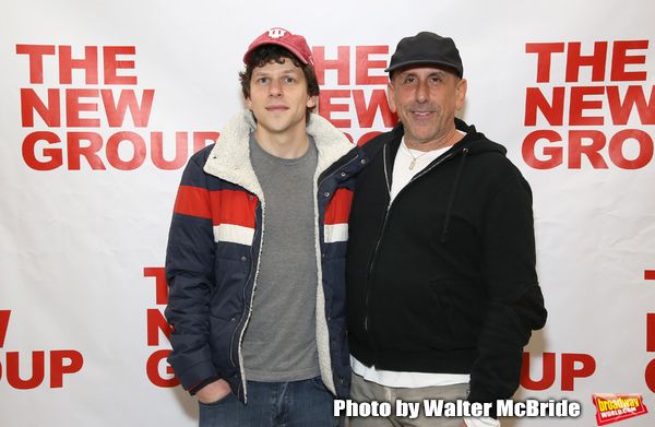 Jesse Eisenberg and Scott Elliott  Photo