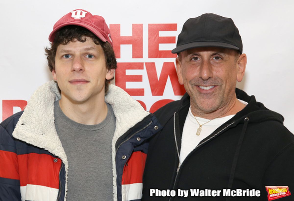 Jesse Eisenberg and Scott Elliott  at 
