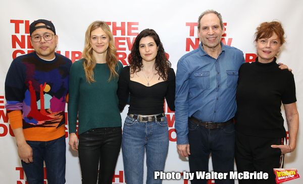 Nico Santos, Marin Ireland, Tedra Millan, Daniel Oreskes and Susan Sarandon Photo
