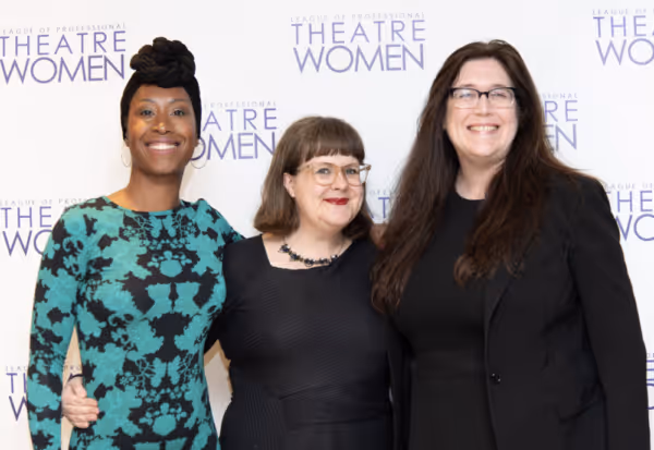 LPTW Lucille Lortel Visionary Award recipients The Kilroys: Zakiyyah Alexander, Joy M Photo