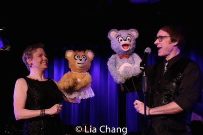 Jennifer Barnhart, the Bad Idea Bears and Rick Lyon Photo