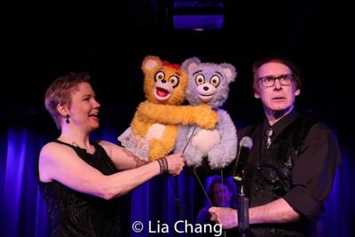 Jennifer Barnhart, the Bad Idea Bears and Rick Lyon Photo