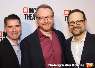 Chad Beguelin, Bob Martin and Matthew Sklar Photo