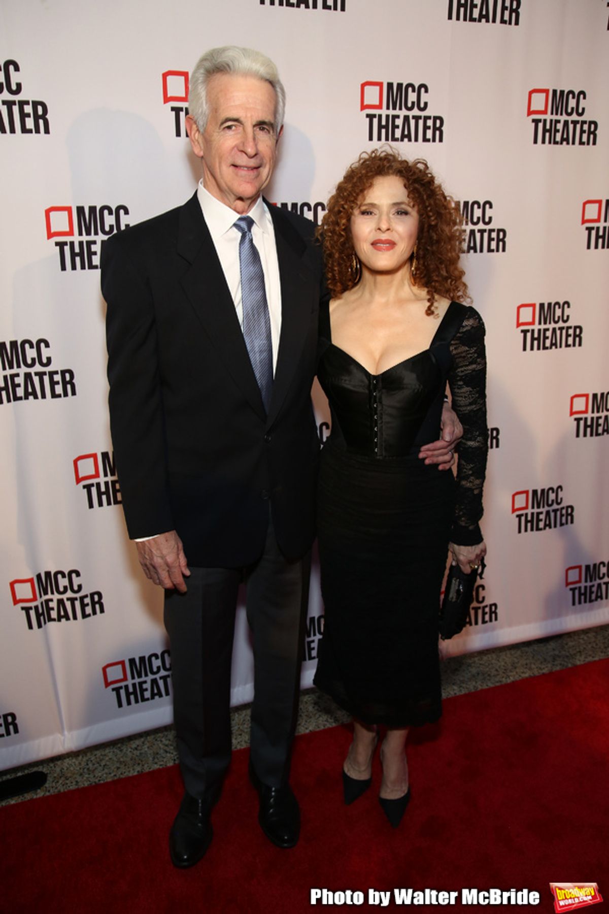James Naughton and Bernadette Peters  at 