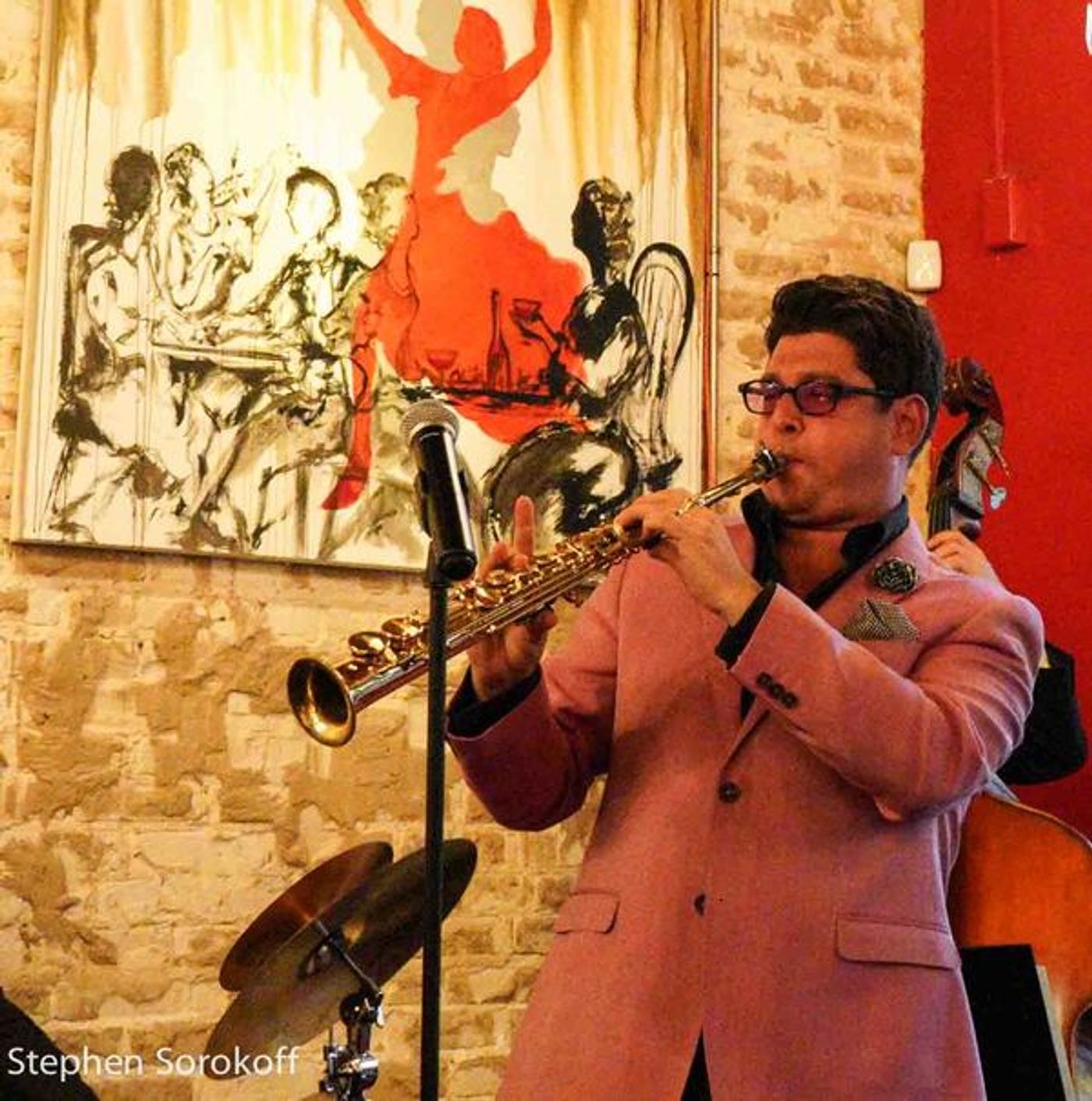 Photo Coverage: Danny Bacher Brings Louis To Cafe Centro  Image