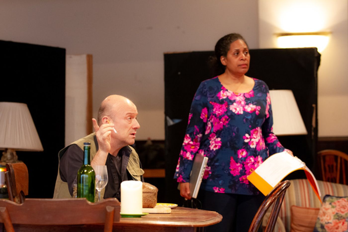 Photo Flash: In Rehearsal with Steppenwolf's THE CHILDREN  Image