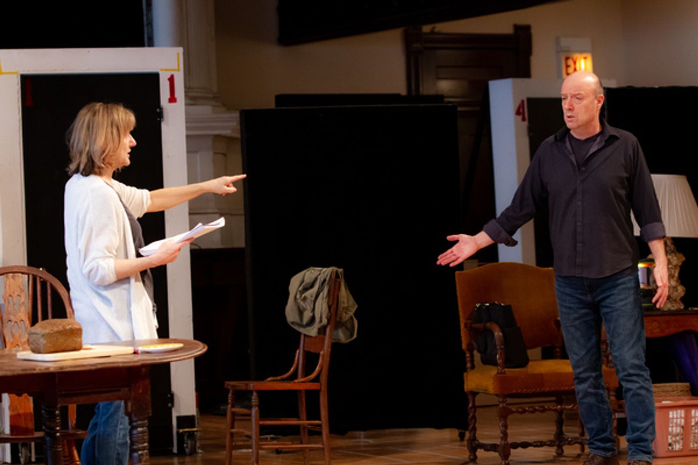 Photo Flash: In Rehearsal with Steppenwolf's THE CHILDREN  Image
