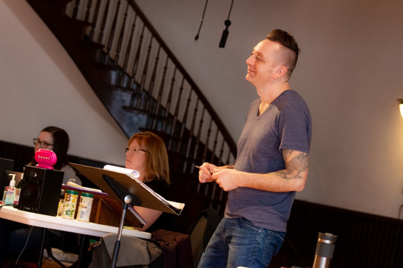 Photo Flash: In Rehearsal with Steppenwolf's THE CHILDREN  Image