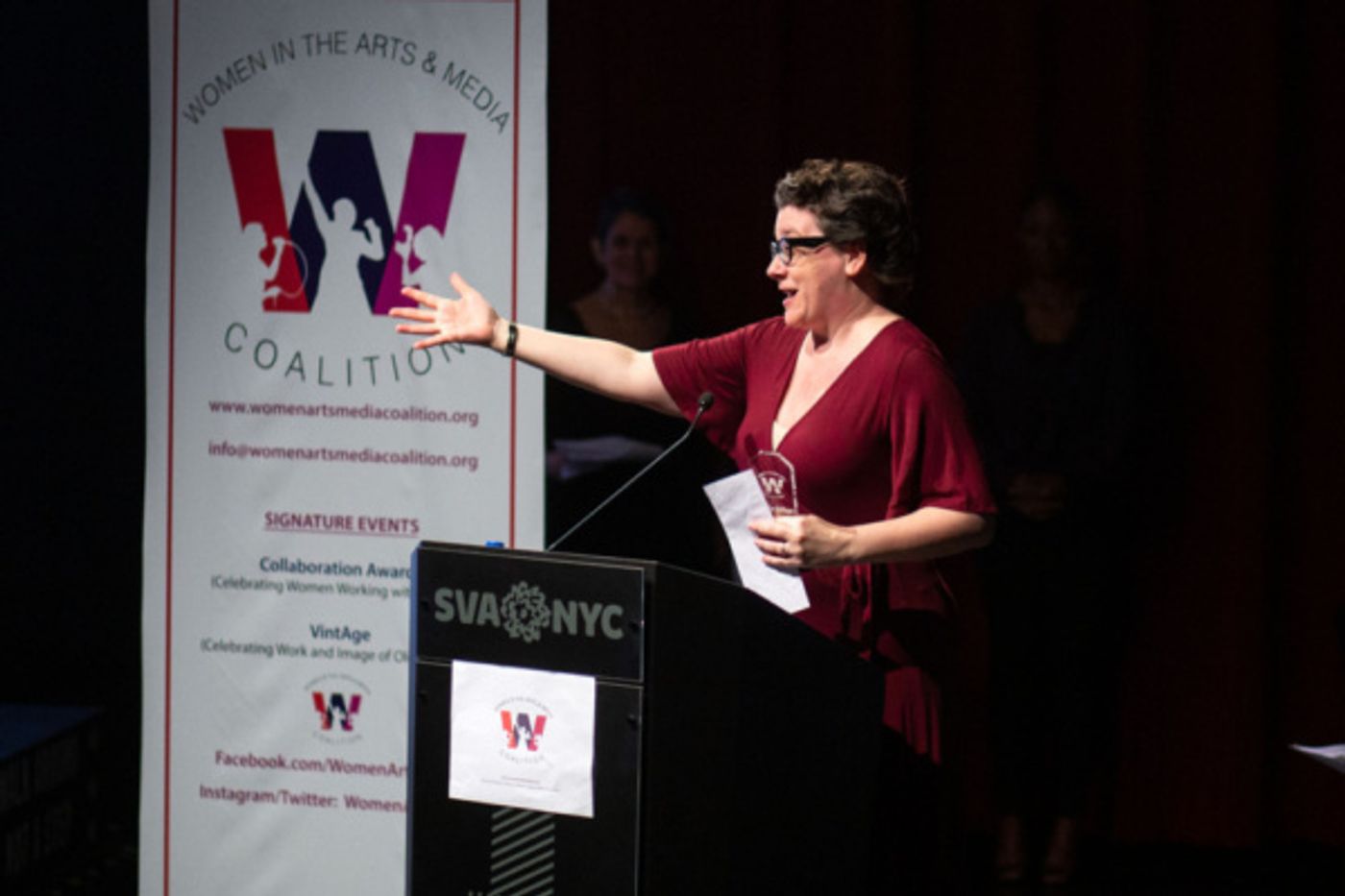 Photo Flash: Photo Flash: Inside The 2019 Collaboration Awards At SVA Theater  Image