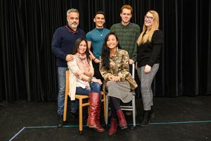 (l-r)
Top row: Troy Adams, Brandon Antonio, Nathan Carroll, Rielle Braid (as rehearsa Photo