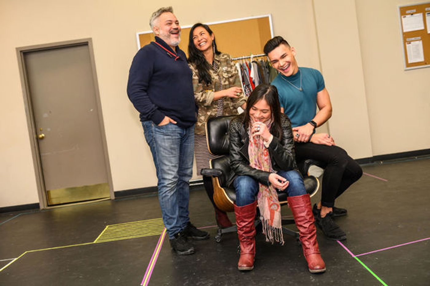 Exclusive Photos! First Day of Rehearsal for Musical Stage Co's NEXT TO NORMAL  Image