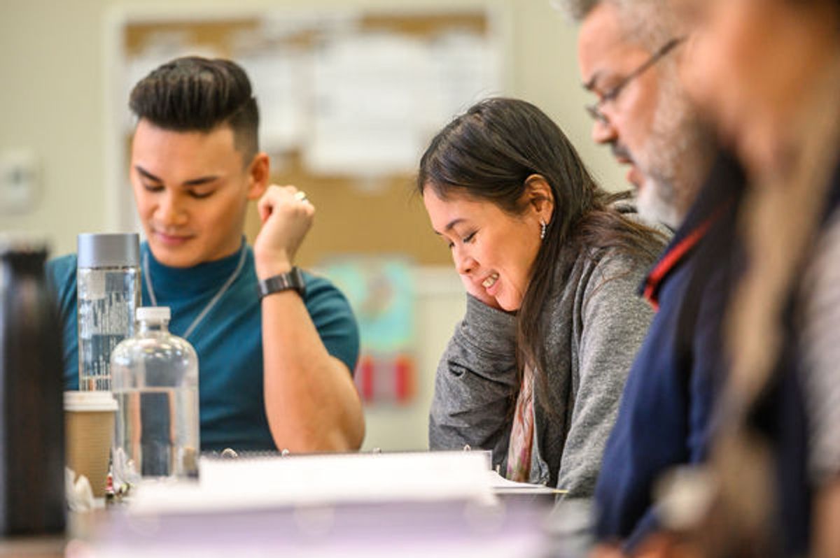 (l-r) Brandon Antonio, Ma-Anne Dionisio; photo by Dahlia Katz.
 at 