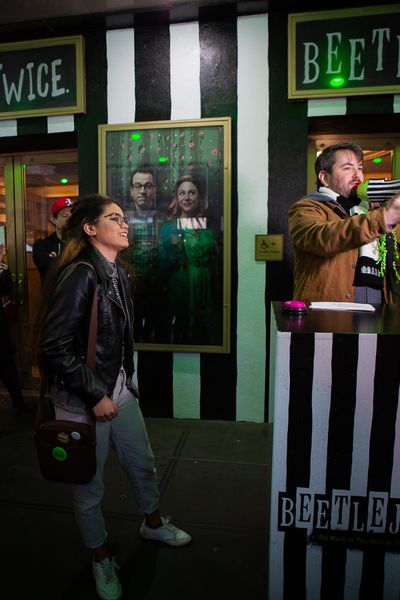 Alex Brightman host first of weekly Live Game Shows in front of the Winter Garden The Photo