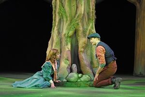 Katy Tye (Winnie Foster) and David Allen Norton (Jesse Tuck) @ BroadwayWorld Katy Tye (Winnie Foster) and David Allen Norton (Jesse Tuck) Photo