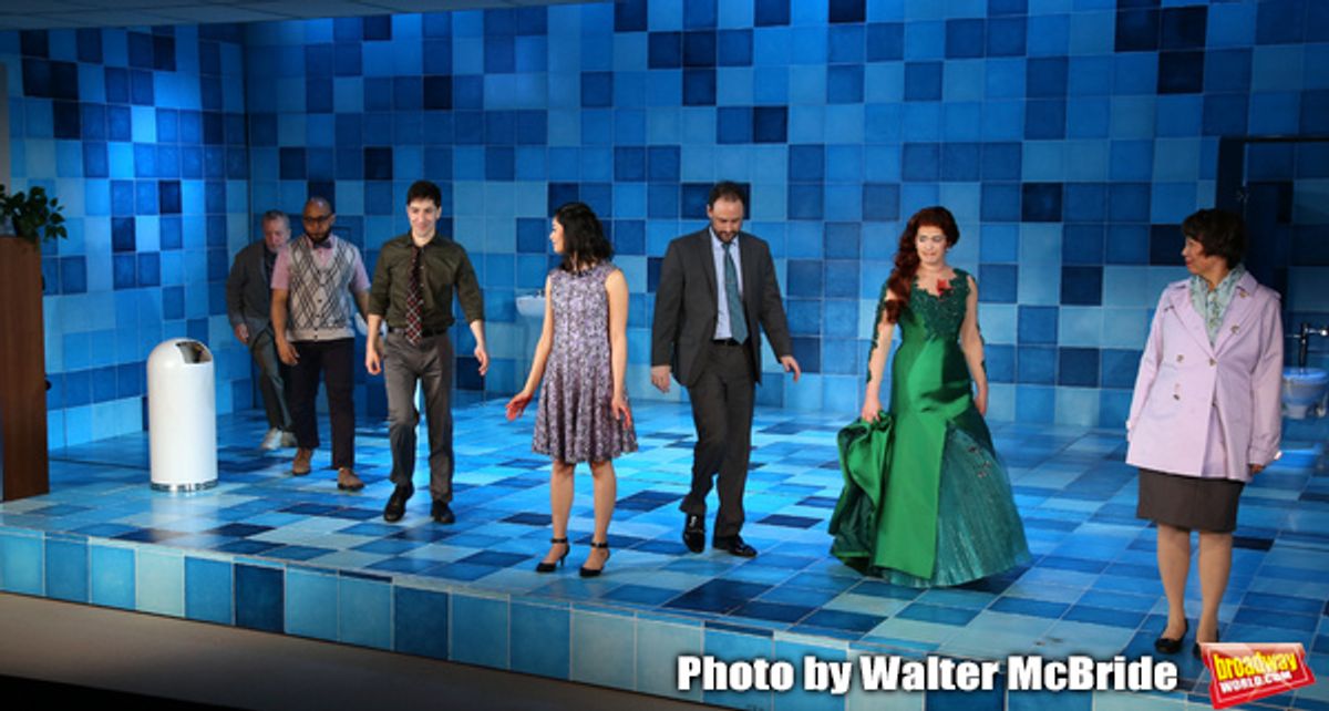 Tom Aulino, Ugo Chukwu, Justin Long, Tiffany Villarin, Greg Keller, Megan Hill and Jeanne Sakata  at 