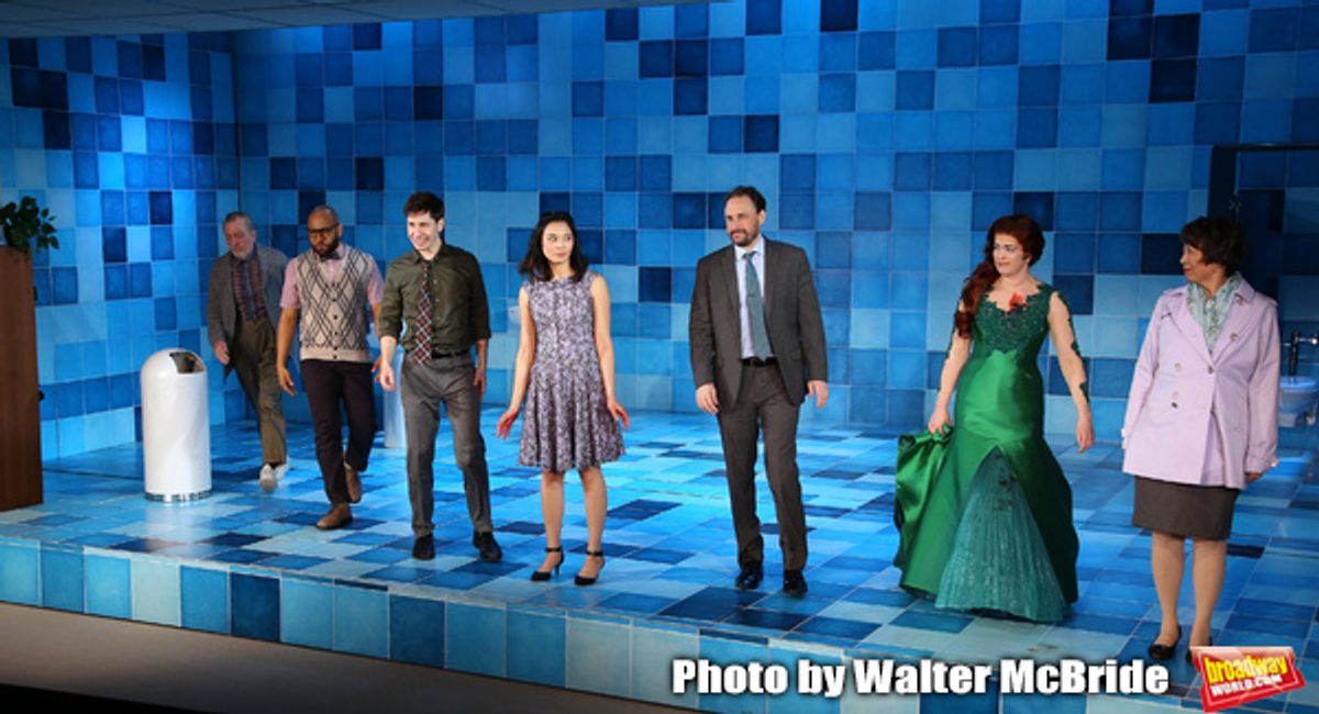 Tom Aulino, Ugo Chukwu, Justin Long, Tiffany Villarin, Greg Keller, Megan Hill and Jeanne Sakata  at 