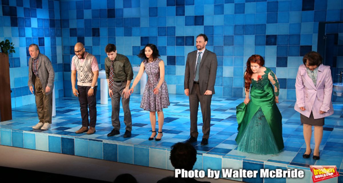 Tom Aulino, Ugo Chukwu, Justin Long, Tiffany Villarin, Greg Keller, Megan Hill and Jeanne Sakata  at 