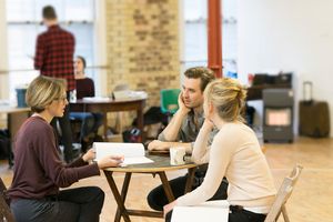 Tamara Harvey, Seth Numrich, Hattie Morahan Photo