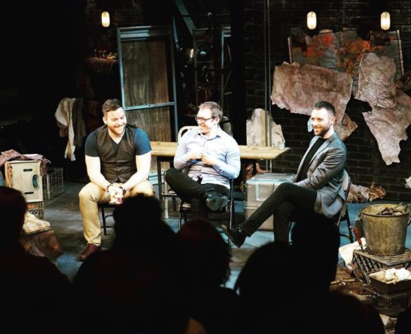 Associate Artistic Director of the Actors Studio Drama School, Ken Urso, moderates a  Photo