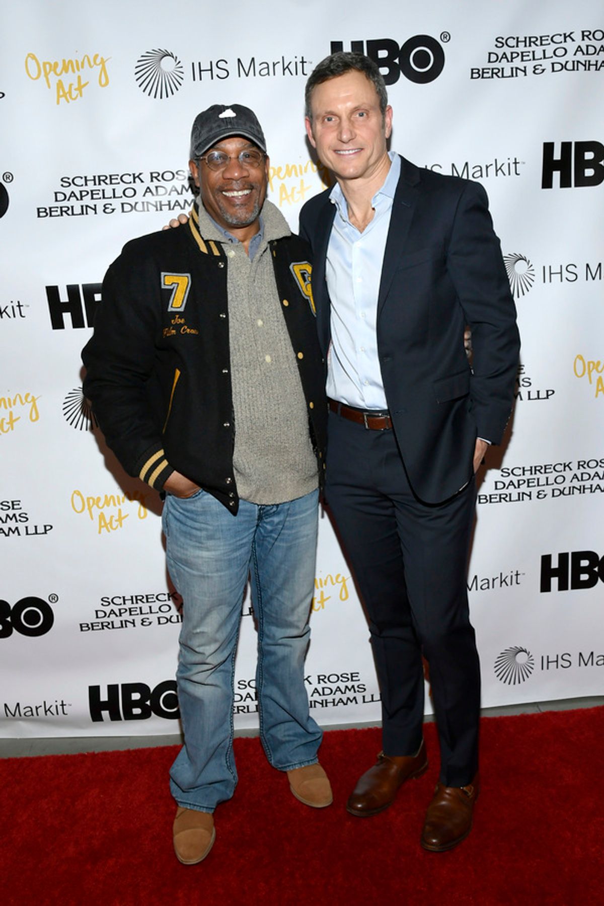 Joe Morton and Tony Goldwyn at 