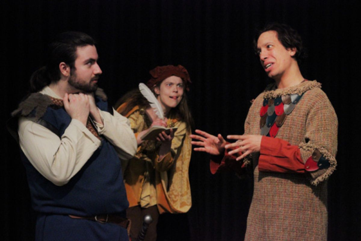 John Quigley, Christina Yoho, and David Harewood at 