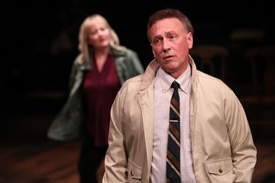 Jeffrey Blair Cornell as Uncle Peck with Julia Gibsons Lil Bit Photo