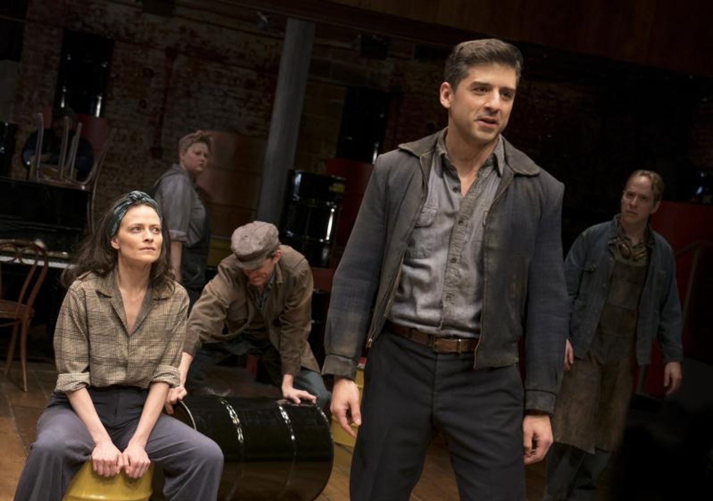 Review: Dynamic Tony Yazbeck, Steely David Garrison Lead CSC's Revival of Marc Blitzstein's THE CRADLE WILL ROCK  Image