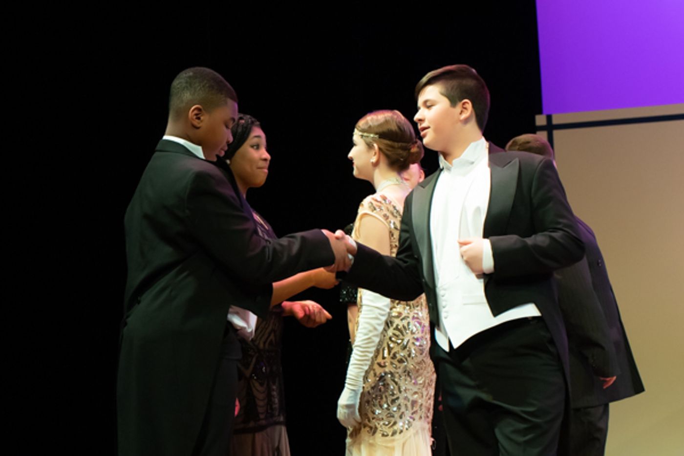Photo Coverage: First look at New Albany Middle School Theatre Dept.'s SINGIN' IN THE RAIN Jr.  Image
