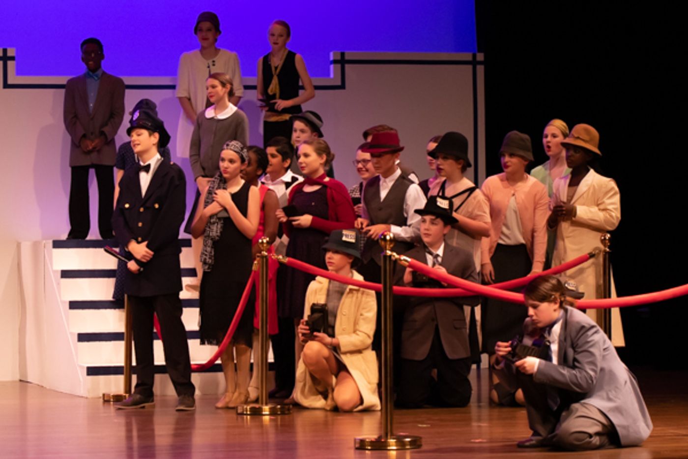 Photo Coverage: First look at New Albany Middle School Theatre Dept.'s SINGIN' IN THE RAIN Jr.  Image