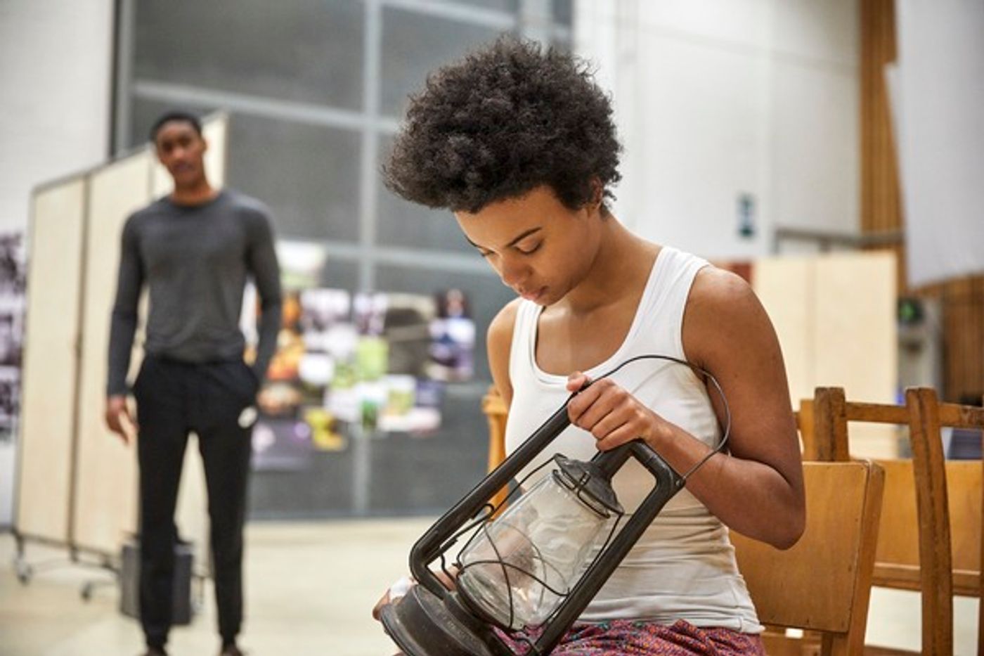 Photo Flash: Inside Rehearsal For SMALL ISLAND at the National Theatre  Image