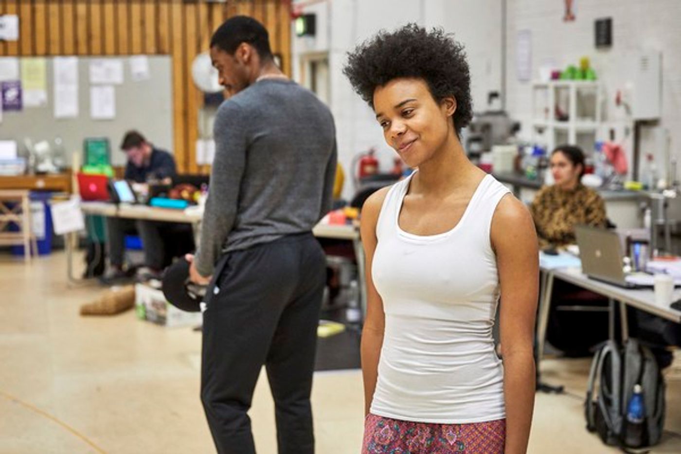 Photo Flash: Inside Rehearsal For SMALL ISLAND at the National Theatre  Image