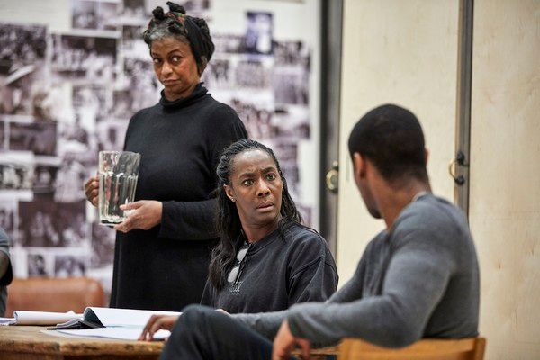 Sandra James-Young, Jacqueline Boatswain, CJ Beckford Photo