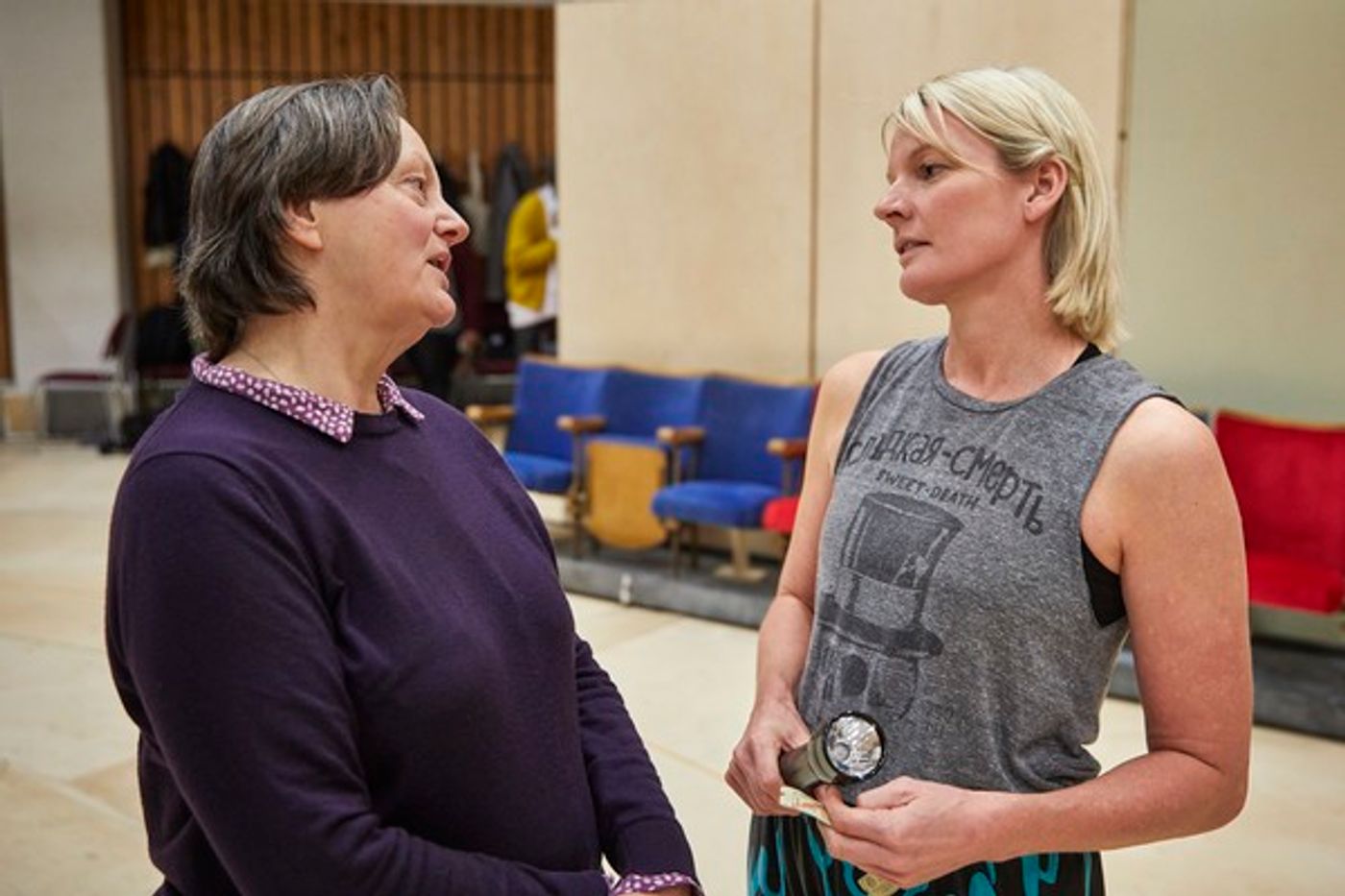 Photo Flash: Inside Rehearsal For SMALL ISLAND at the National Theatre  Image