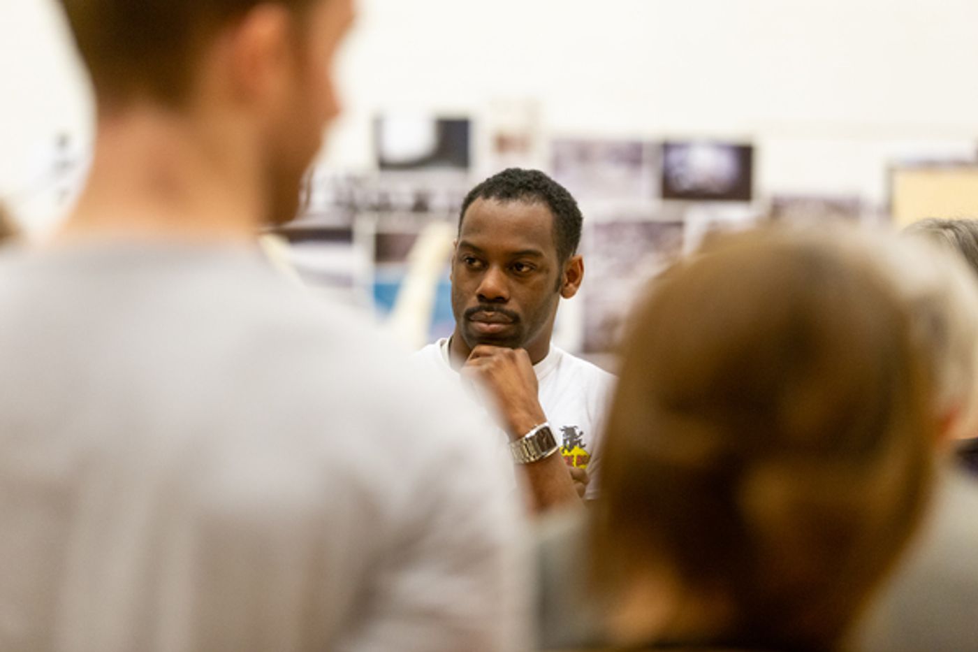 Photo Flash: Inside Rehearsal For SMALL ISLAND at the National Theatre  Image