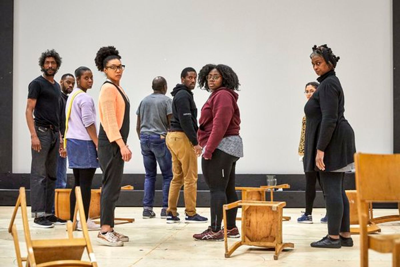 Photo Flash: Inside Rehearsal For SMALL ISLAND at the National Theatre  Image