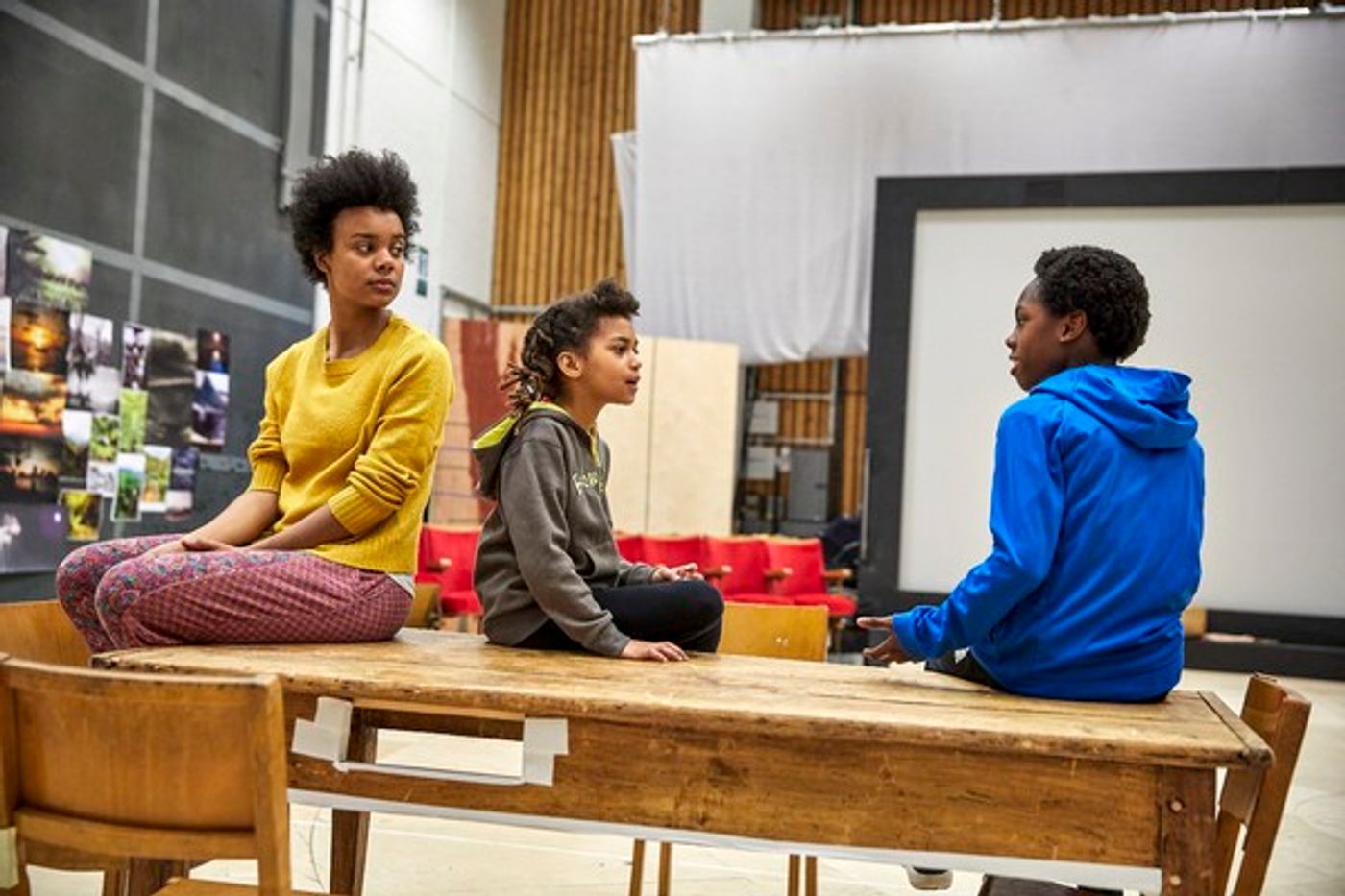 Photo Flash: Inside Rehearsal For SMALL ISLAND at the National Theatre  Image