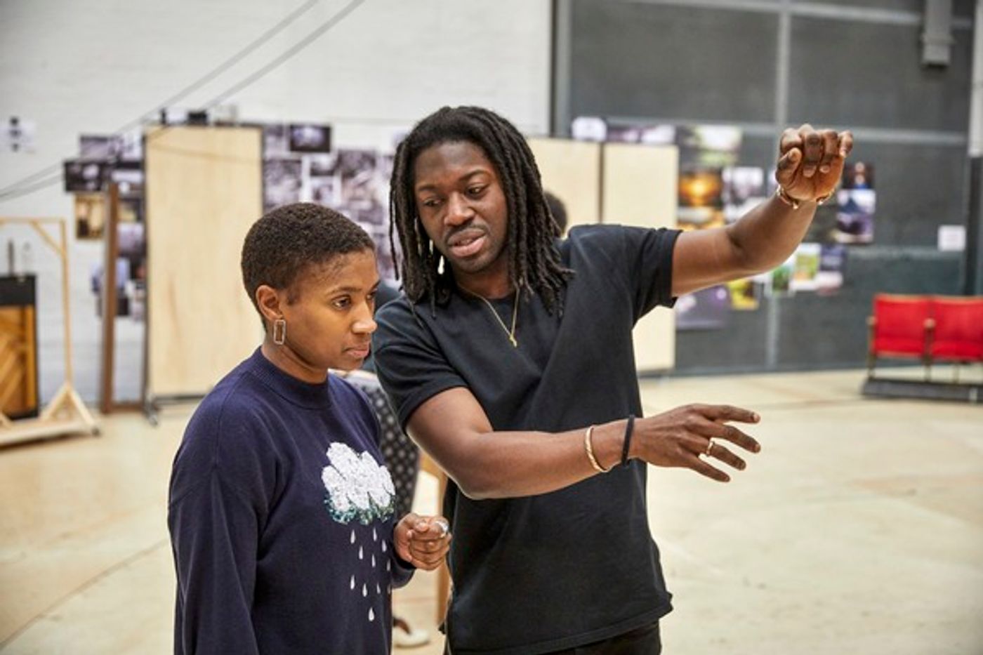 Photo Flash: Inside Rehearsal For SMALL ISLAND at the National Theatre  Image