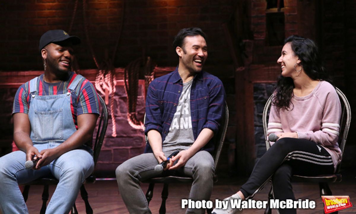 Deonâ€™te Goodman, Marc delaCruz, Gabriella Sorrentino  at 