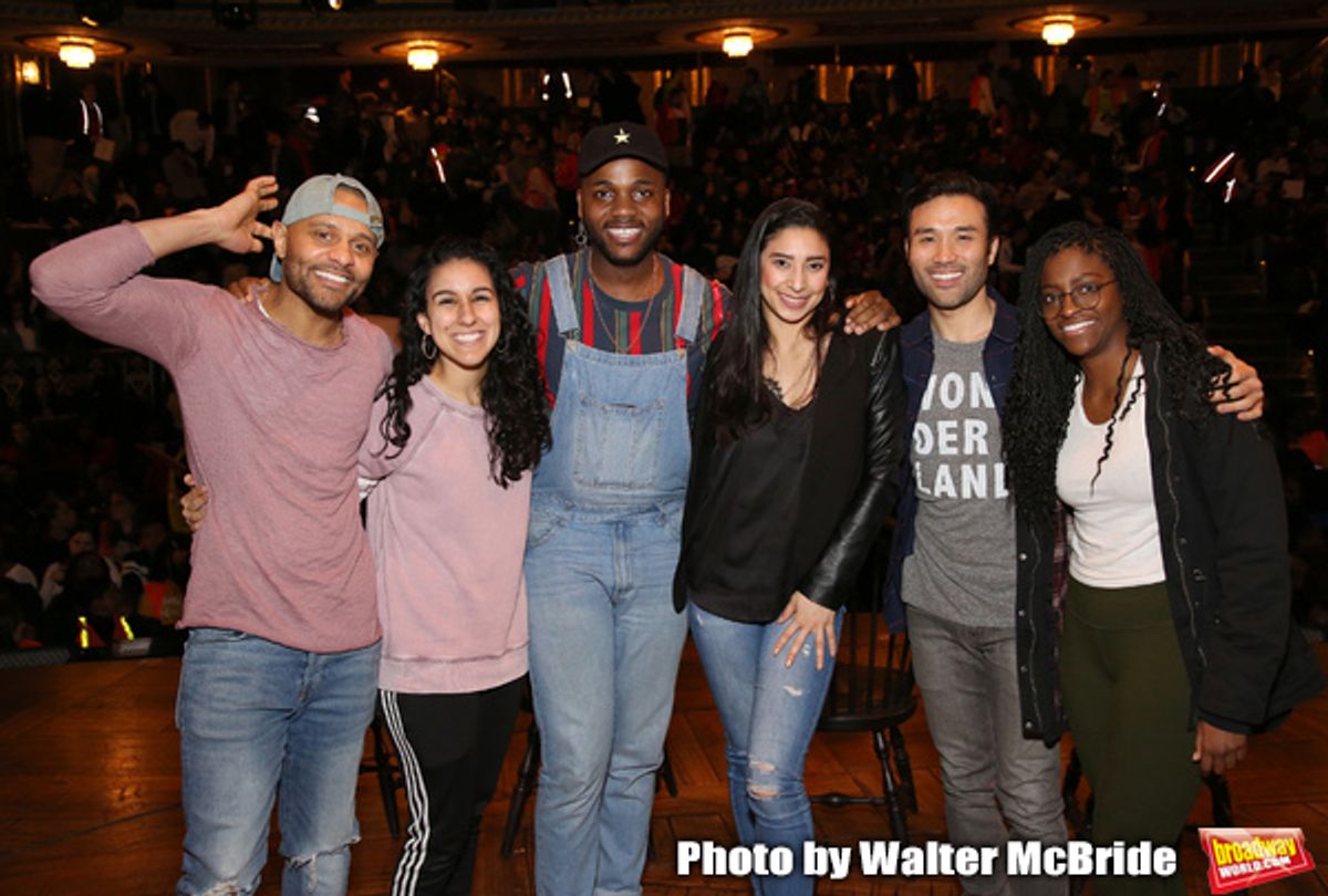 Terrance Spencer, Gabriella Sorrentino, Deonâ€™te Goodman, Lauren Boyd, Marc delaCruz and Johanna Moise  at 